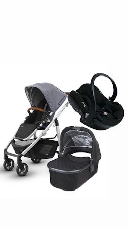 Uppababy CRUZ Komplett Vognpakke + Bilstol