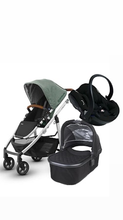 Uppababy CRUZ Komplett Vognpakke + Bilstol