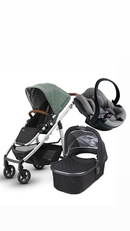 Uppababy CRUZ Komplett Vognpakke + Bilstol