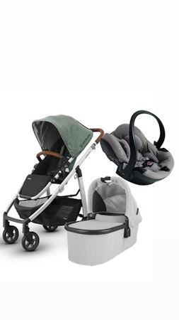 Uppababy CRUZ Komplett Vognpakke + Bilstol