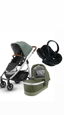 Uppababy CRUZ Komplett Vognpakke + Bilstol