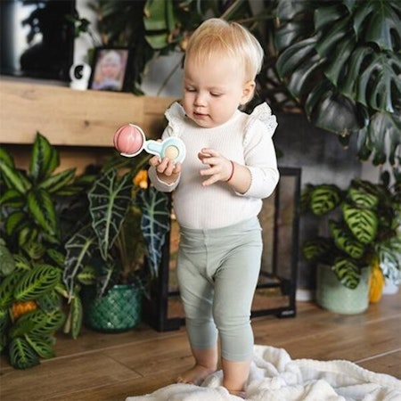 BabyOno rattle Barbell