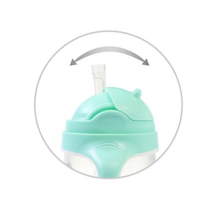 BabyOno sippy cup with weighted straw