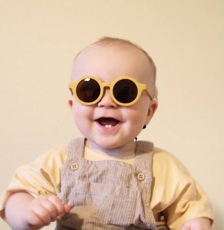 Carlo Baby Solglasögon Luma Gul