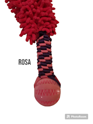 Boll med handtag (färg på chenille kan variera)