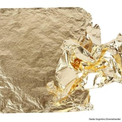Metallblad Guld