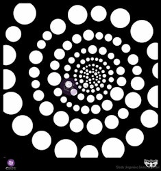 Stencil Finnabair Vanishing Circles