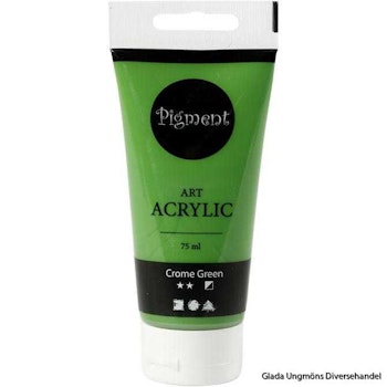 Akrylfärg Crome Green 75ml