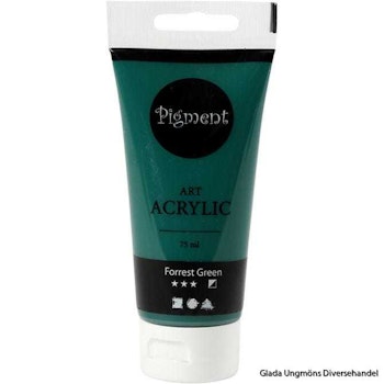 Akrylfärg Forrest Green 75ml