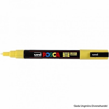 Posca marker Gul