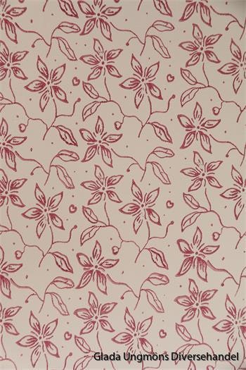 Vintage Paint Mönsterroller Large Flower, silikon, måla tapet, blommor