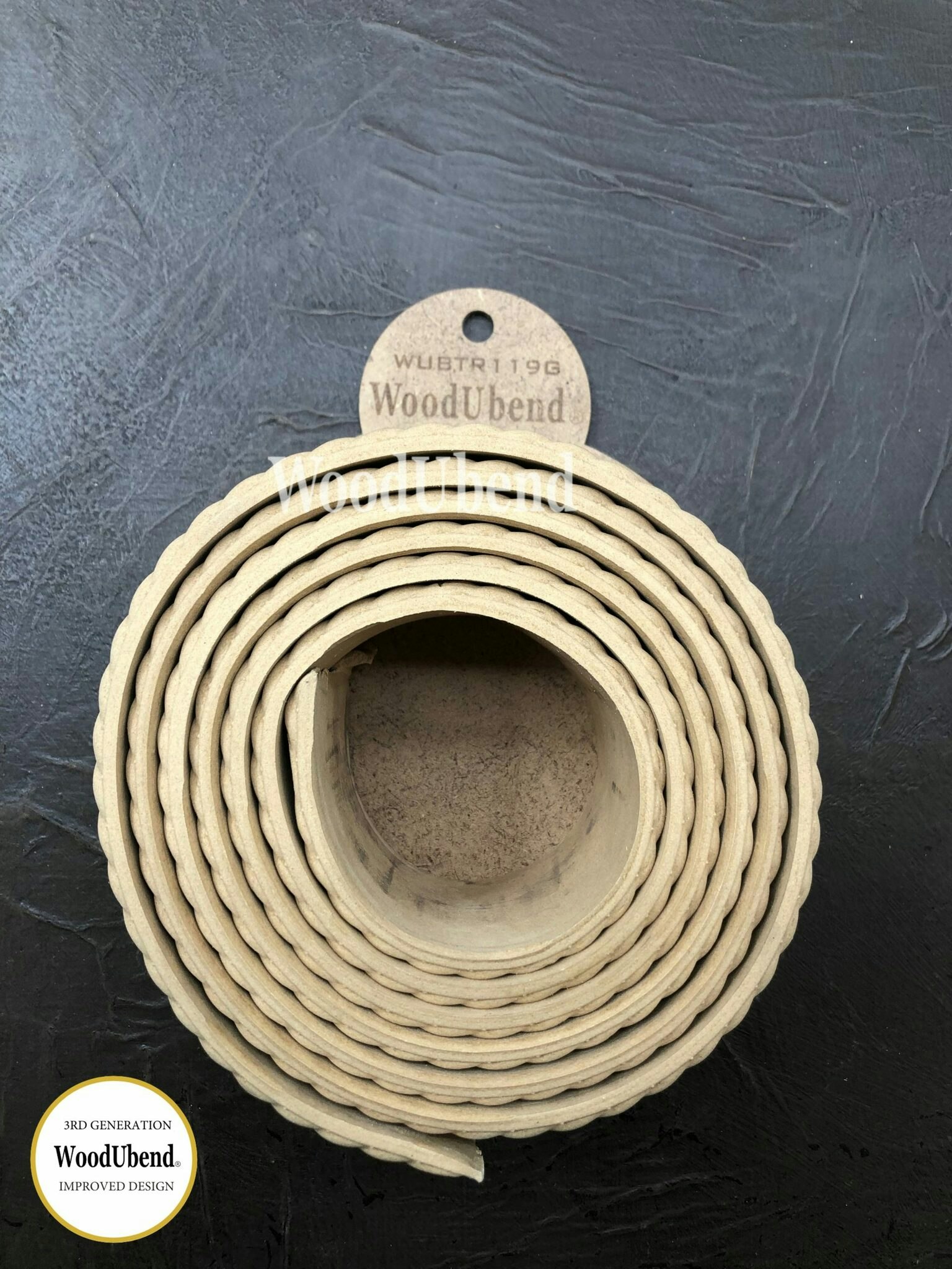 Woodubend Trim WUB0119G böjbart trä glada ungmön