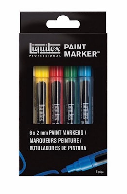 Akrylmarkerset Liquitex  6 x 15mm