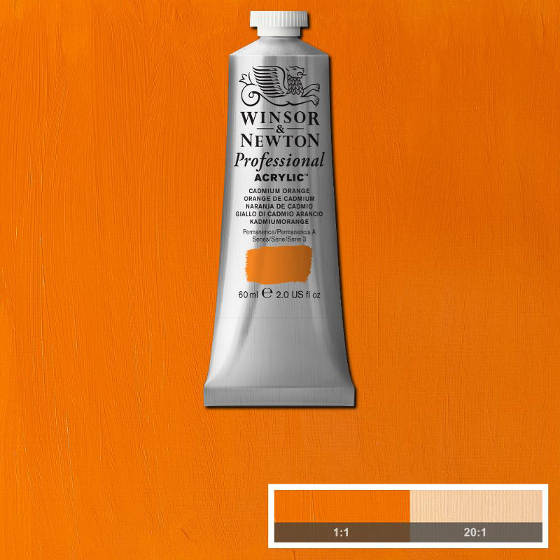 Winsor & Newton Proffesional Acrylic  Cadmium Orange