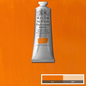 Winsor & Newton Proffesional Acrylic  Cadmium Orange
