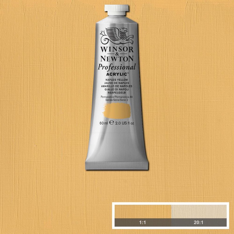 Winsor & Newton Proffesional Acrylic  Naples Yellow