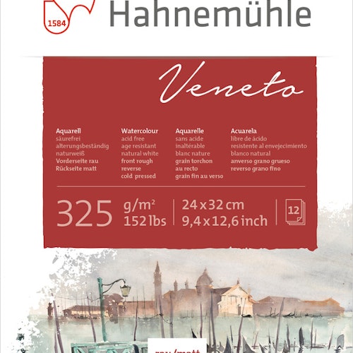 Akvarellblock Hahnemühle Veneto 325g
