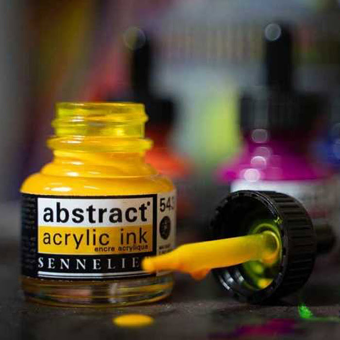 Akrylfärgset Sennelier Abstract ink set 5x30ml