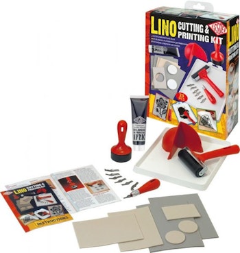 Linoset, komplett set 23 delar.