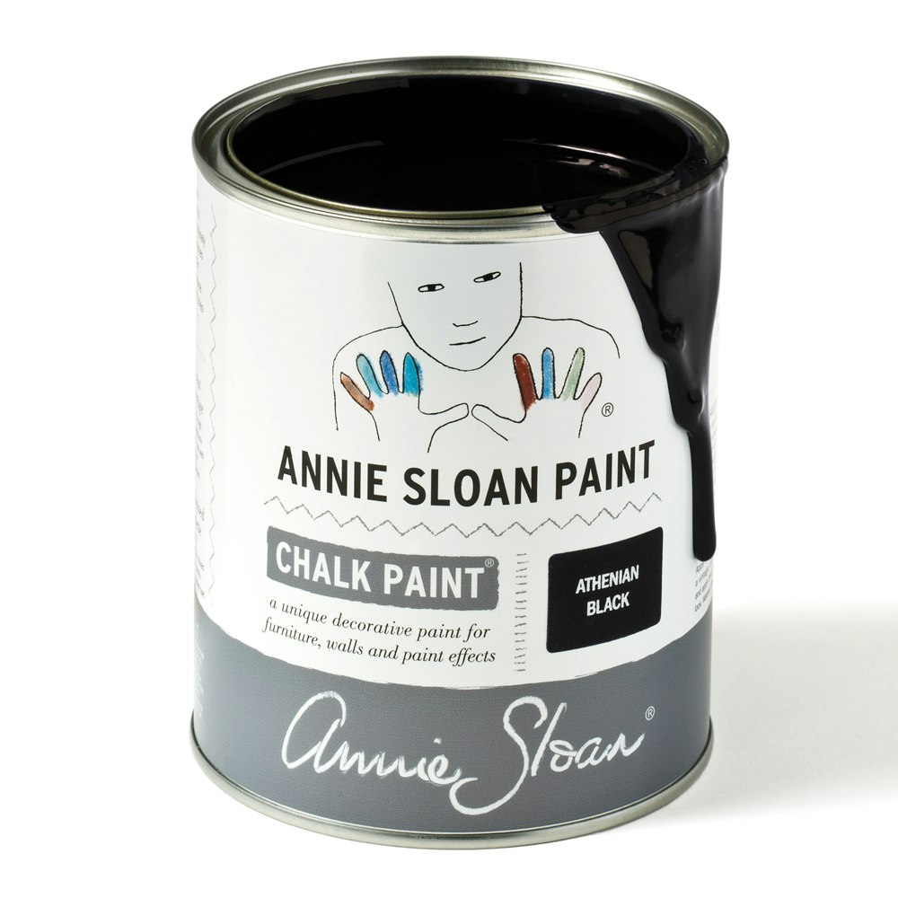 Annie Sloan Chalk paint Athenian black 1 liter Glada ungmöns diversehandel bild 1