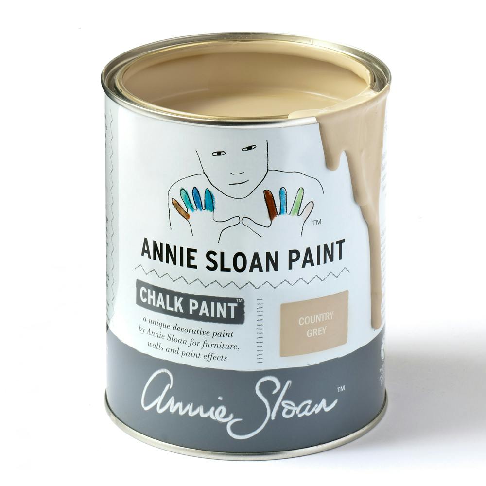 Annie Sloan Chalk paint Country Grey 1 liter Glada ungmöns diversehandel bild 1