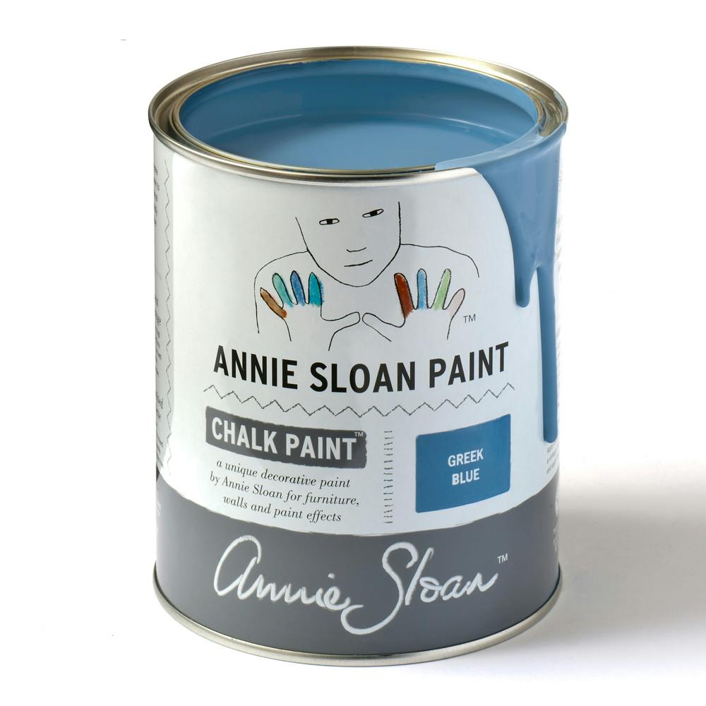 Annie Sloan Chalk paint Greek Blue 1 liter Glada ungmöns diversehandel bild 1