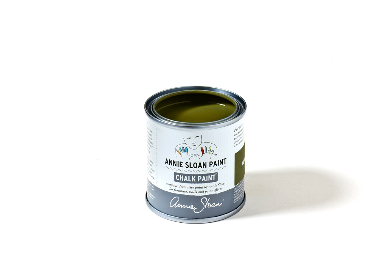 Annie Sloan Chalk paint Olive 120 ml Glada ungmöns diversehandel bild 3