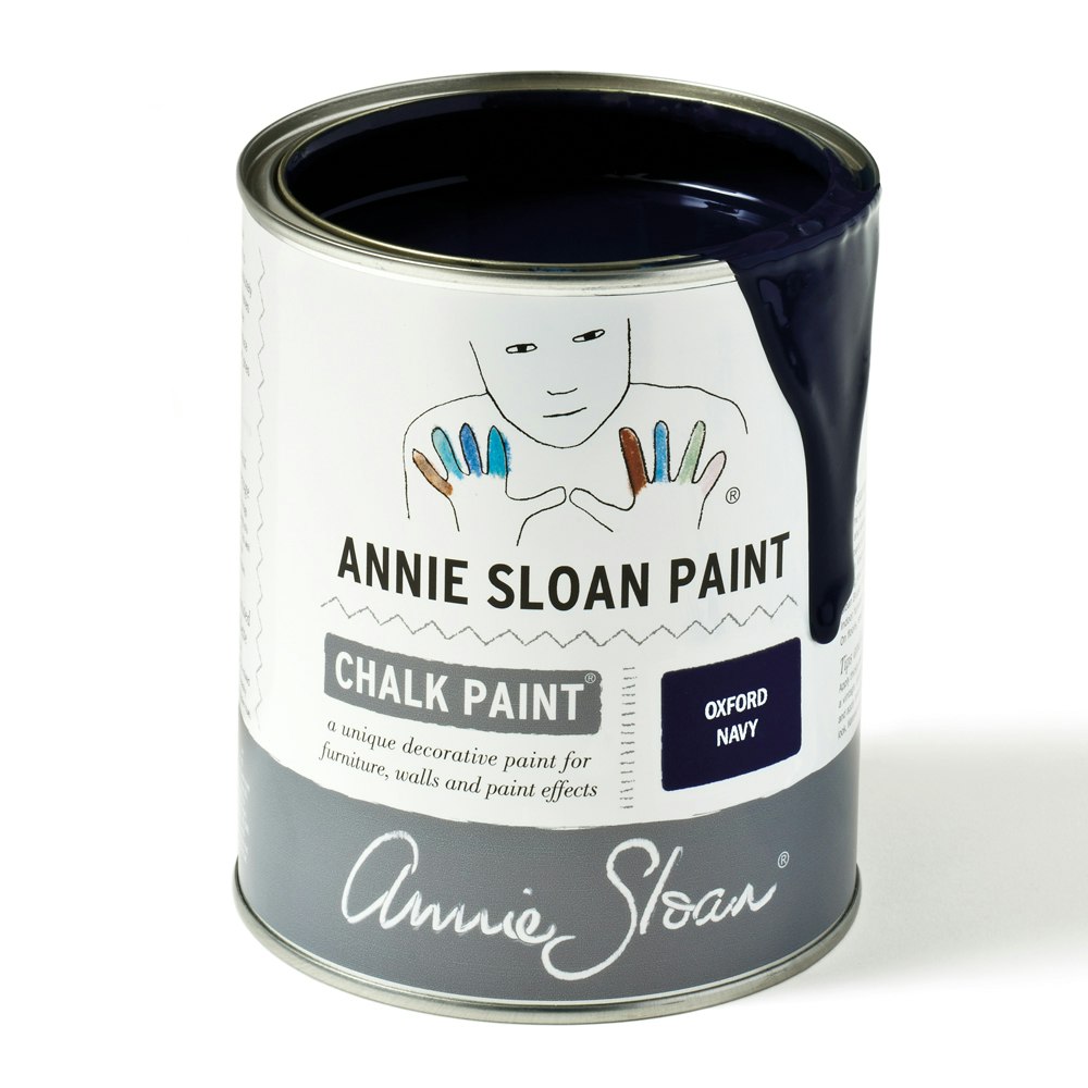 Annie Sloan Chalk paint Oxford Navy 1 liter Glada ungmöns diversehandel bild 1