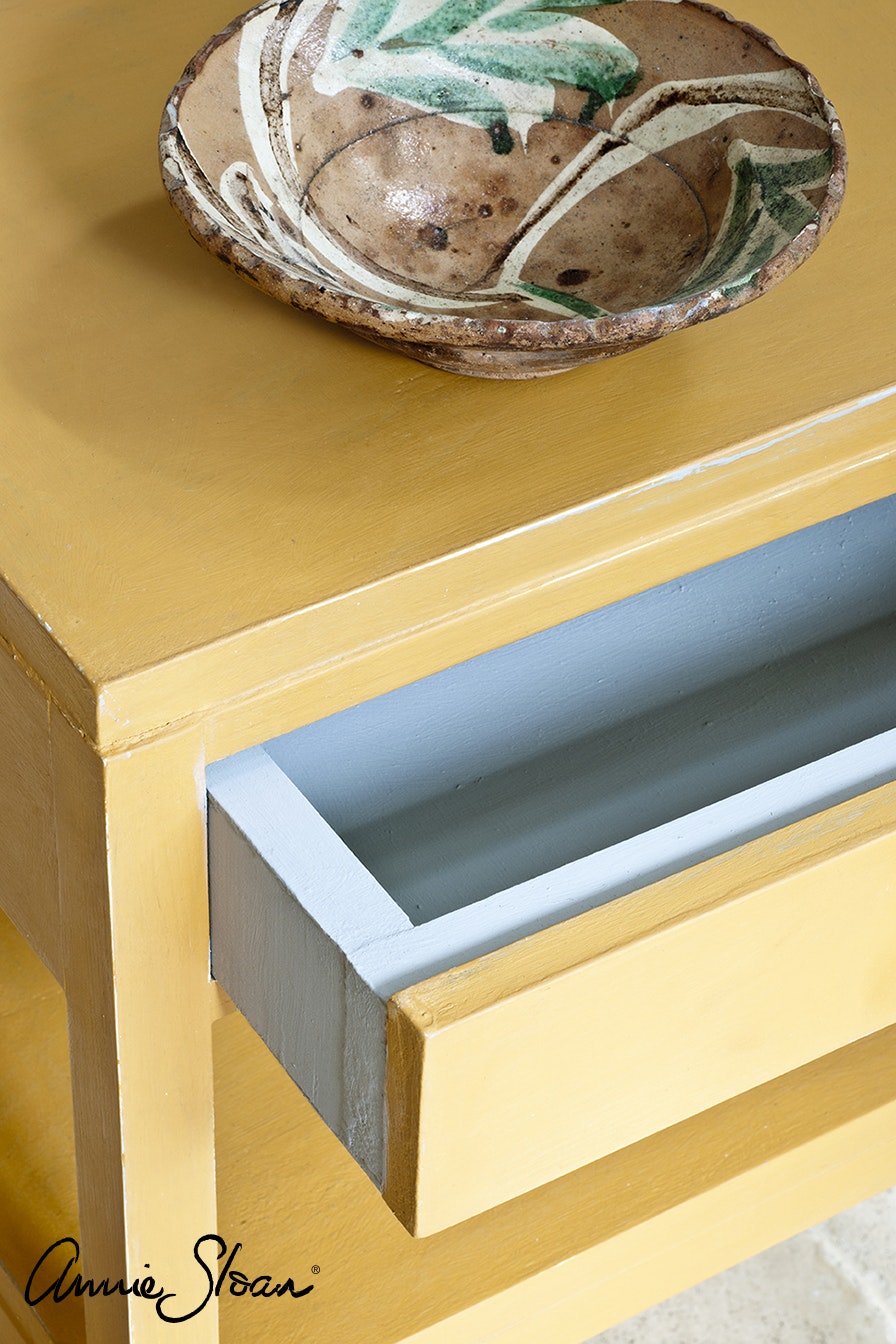 Annie Sloan Chalk paint Arles målad byrå Glada ungmöns diversehandel bild 6