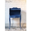 Annie Sloan Chalk paint Napoleonic Blue målad byrå Glada ungmöns diversehandel bild 5