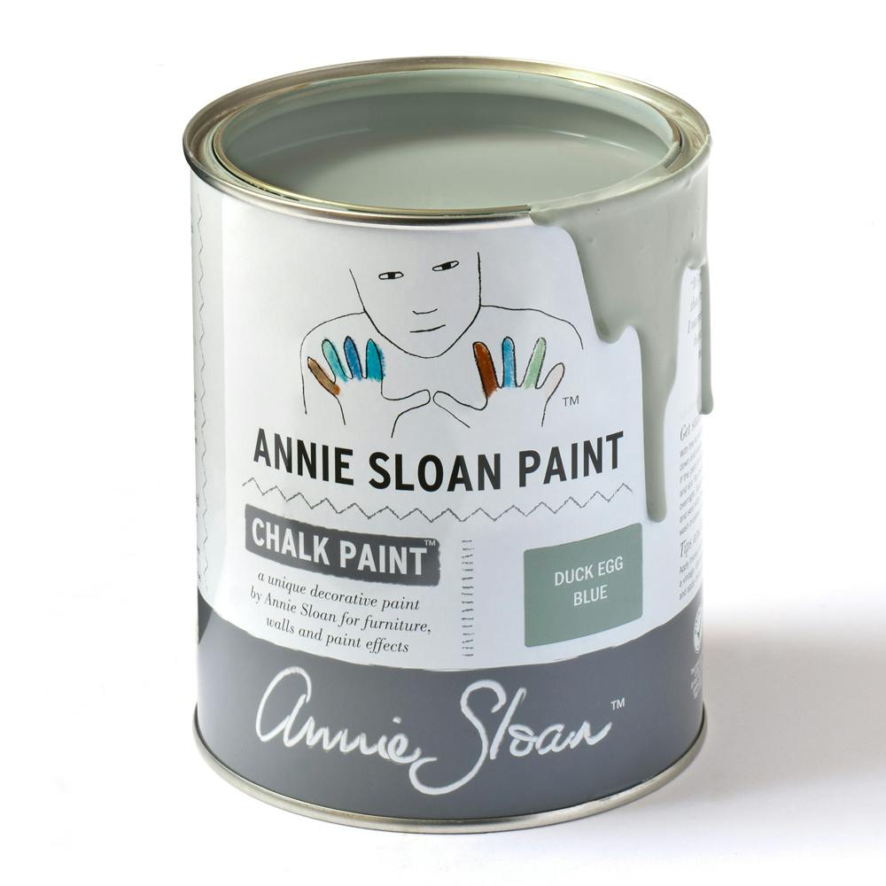 Annie Sloan Chalk paint Duck Egg Blue 1 liter Glada ungmöns diversehandel bild 1