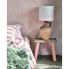 Annie Sloan Chalk paint Scandinavian Pink  målad pall vägg Glada ungmöns diversehandel bild 9