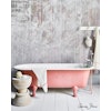 Annie Sloan Chalk paint Scandinavian Pink  vägg badkar badrum interiör Glada ungmöns diversehandel bild 11