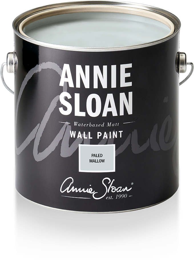 Annie Sloan Wall Paint Paled Mallow, Ljusblå, Väggfärg, Glada Ungmön