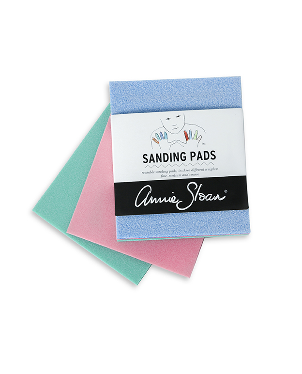Annie Sloan Sanding Pads Slipsvamp 3 olika slippapper grov, medium, fin