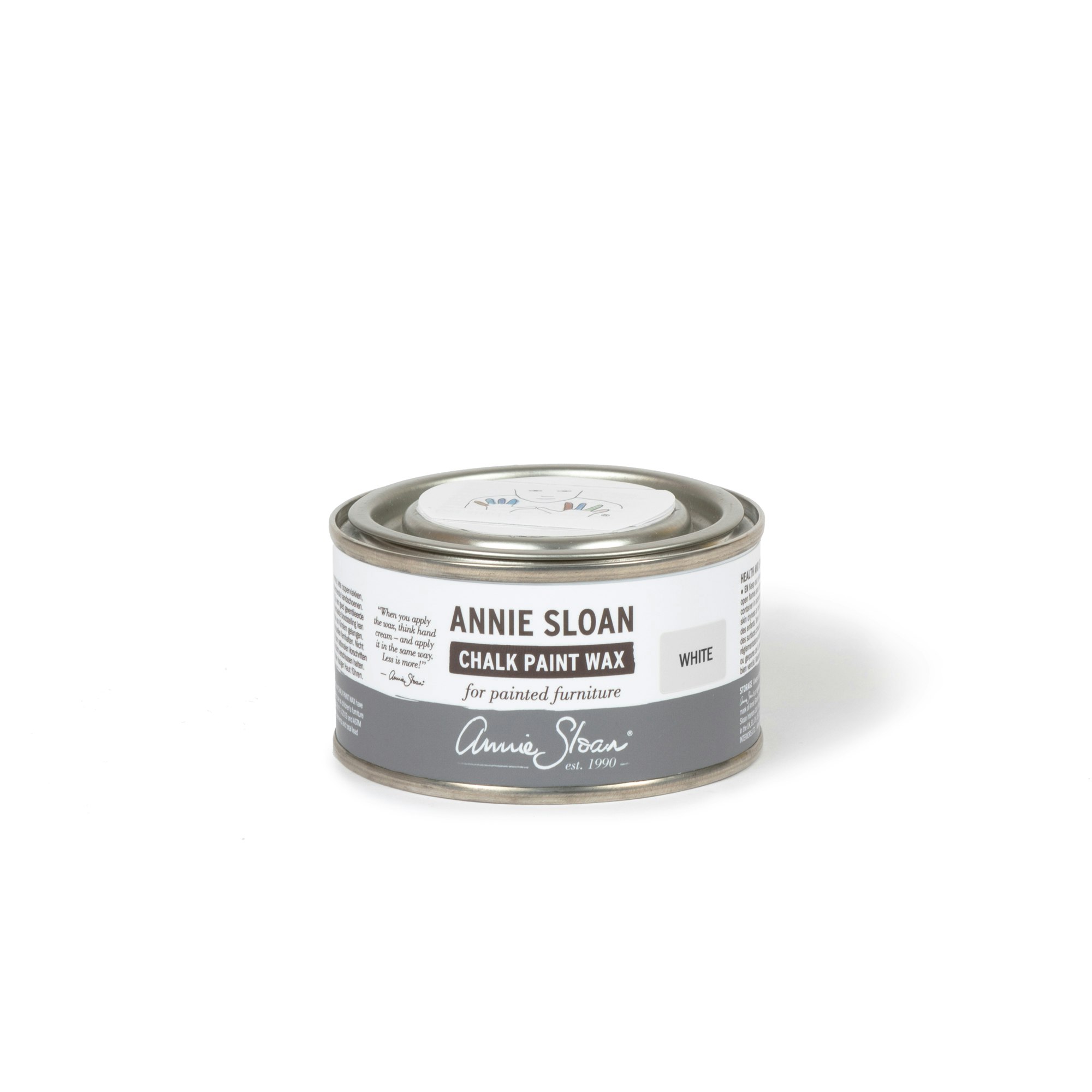 Annie Sloan White wax, vit vax, drivved,