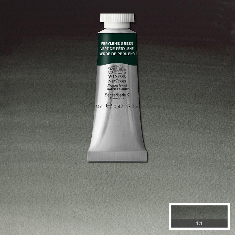 Akvarellfärg Winsor & Newton Prof.2   Perylene Green 460