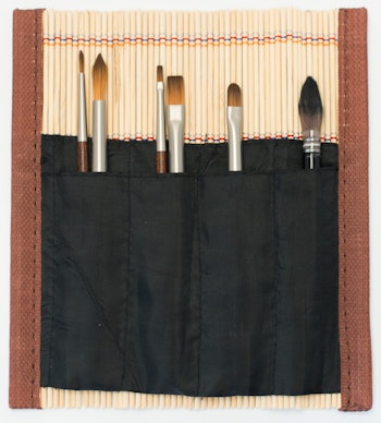 Penselset Raphael Bambu med 6 minipenslar