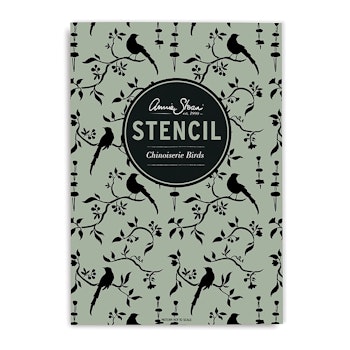 Annie Sloan Stencil Chinoiserie Birds