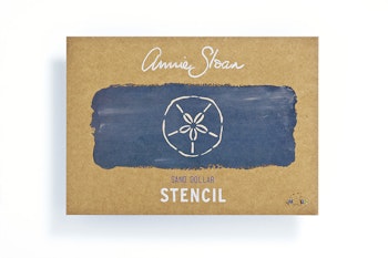 Annie Sloan Stencil  Sand Dollar A4