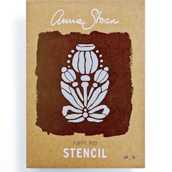 Annie Sloan Stencil  Poppy Pod A4