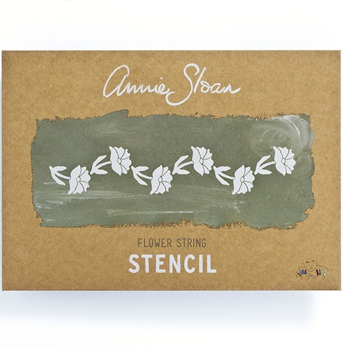 Annie Sloan Stencil Flower String A4