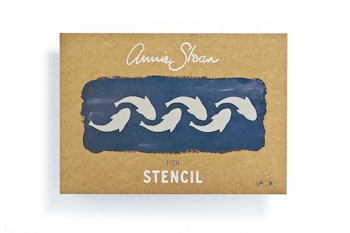Annie Sloan Stencil  Fish A4