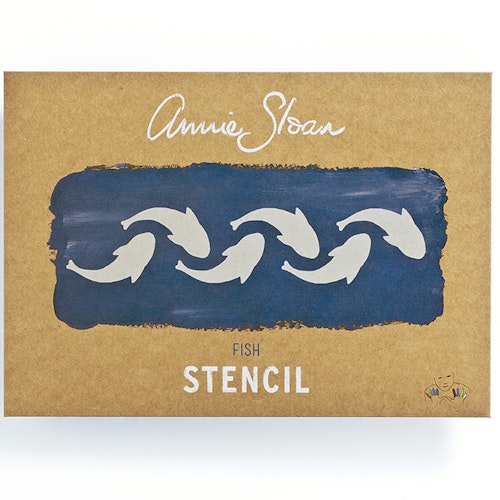 Annie Sloan Stencil  Fish A4