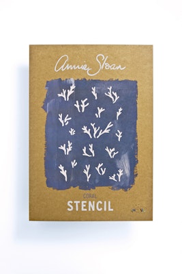 Annie Sloan Stencil  Coral A3