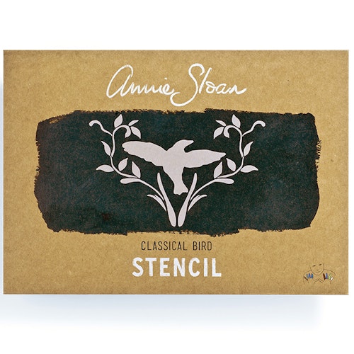Annie Sloan Stencil Classical Bird A4
