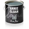 Annie Sloan Wall Paint Cambrian Blue väggfärg interiör gråblå glada ungmöns diversehandel 1
