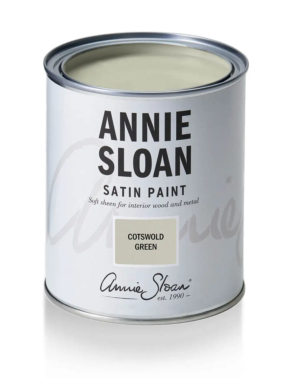Annie Sloan Satin Paint Cotswold Green 750 ml grön Tålig glada ungmöns diversehandel