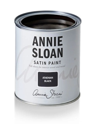 Annie Sloan Satin Paint Athenian Black 750 ml