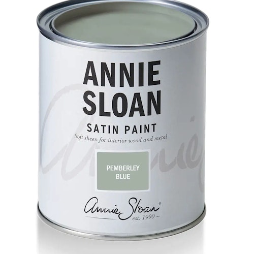 Annie Sloan Satin Paint Pemberley Blue 750 ml
